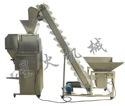 顆粒稱重半自動食品包裝機(jī)