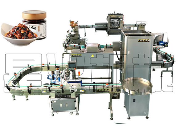 全套辣椒醬灌裝機(jī)設(shè)備生產(chǎn)線