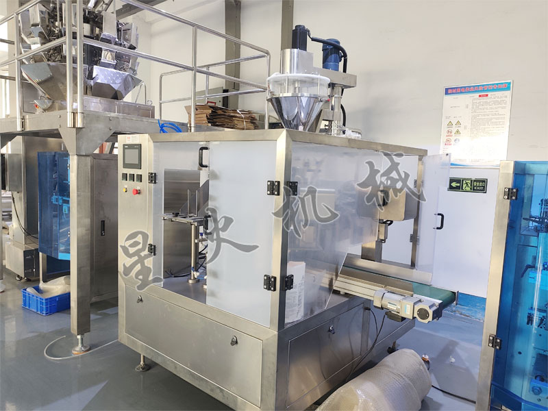 星火給袋式自動包裝機實拍圖