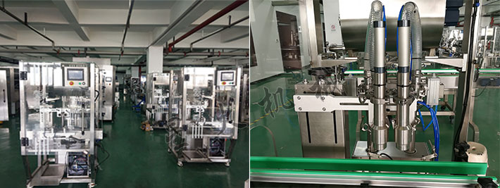 全自動海鮮汁灌裝機，自動海鮮汁灌裝生產線