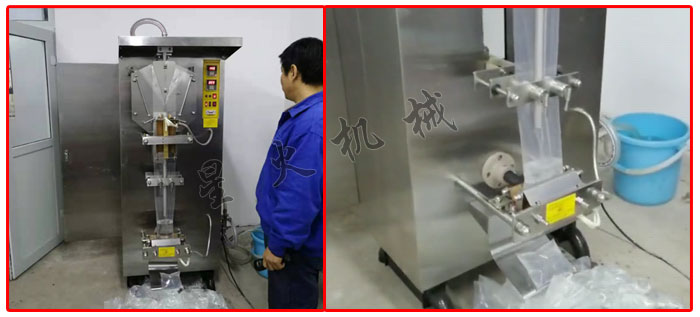 客戶廠房星火料酒包裝機械設備包裝現(xiàn)場拍攝